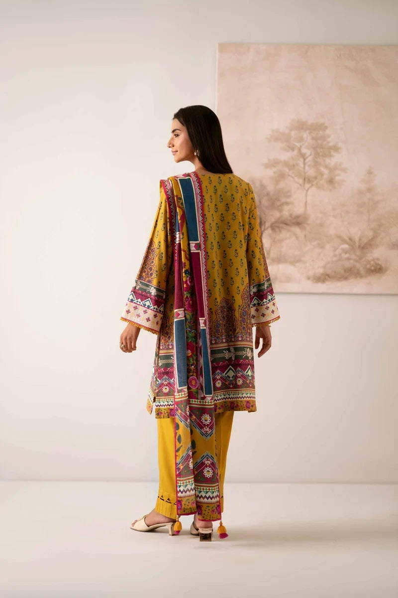 '- Digital Printed Embroidered Suit