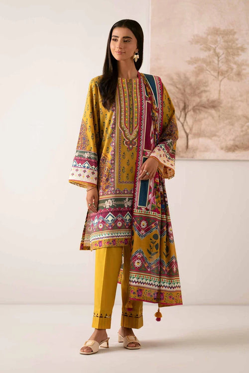'- Digital Printed Embroidered Suit